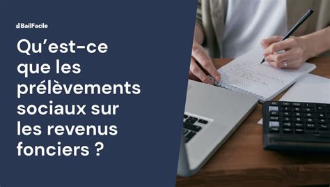 prélèvements sociaux sur revenus fonciers.